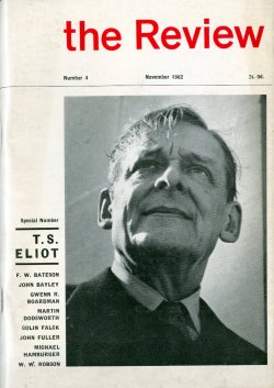 The Review, no. 4, edited by Ian Hamilton (T. S. Eliot)