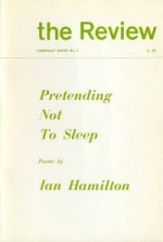 Pretending Not to Sleep by Ian Hamilton